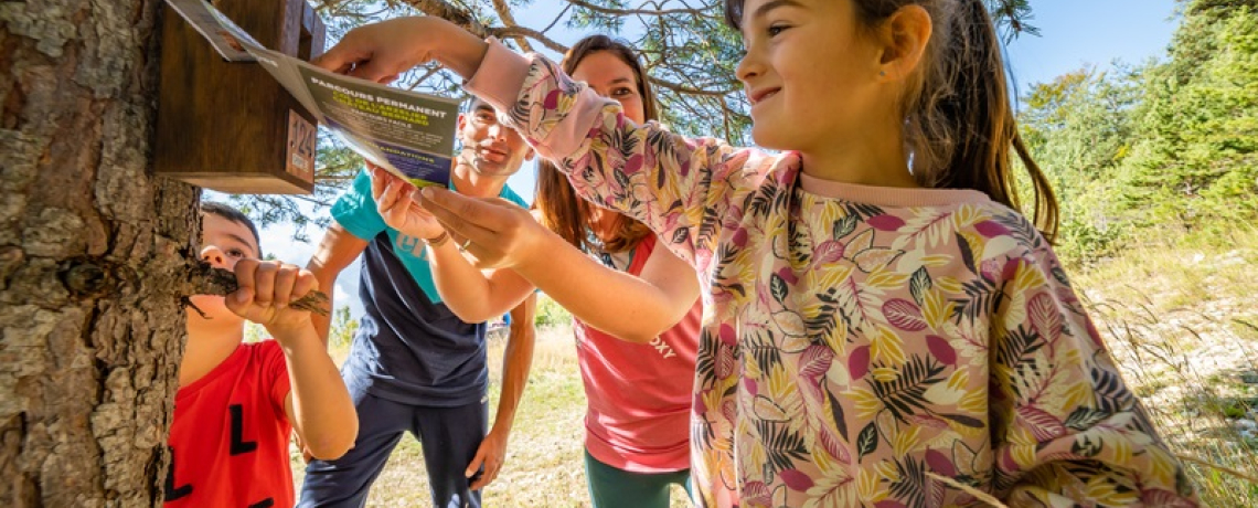 Parcours d&#039;orientation ludique enfant