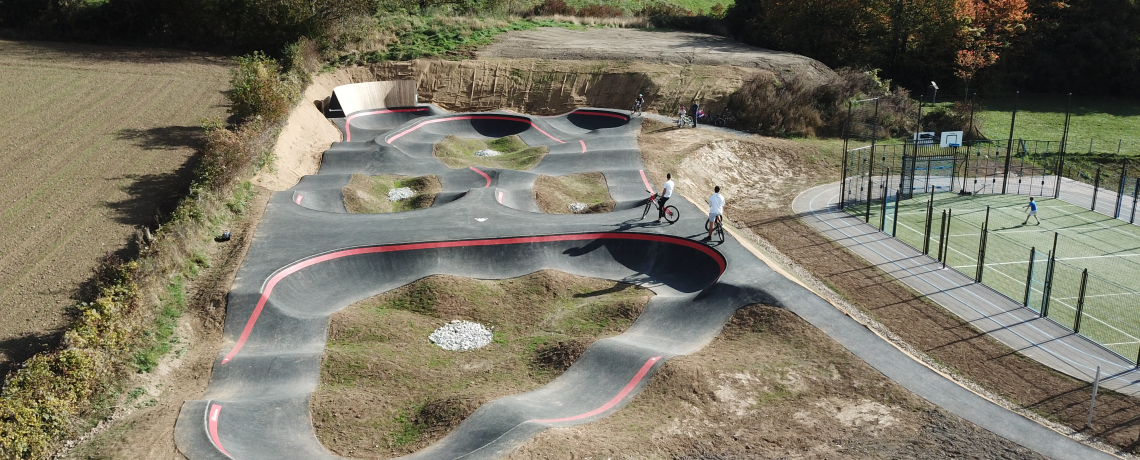 Pumptrack à Saint-Georges-de-Commiers