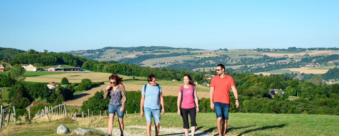 Randonne entre vallons et campagne Valencogne