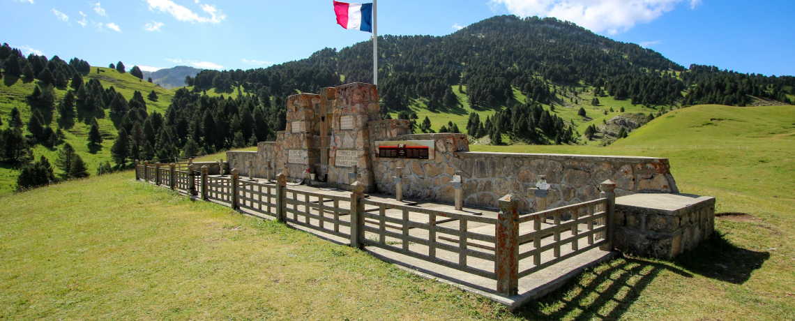 Cérémonie au Pas de L&#039;Aiguille