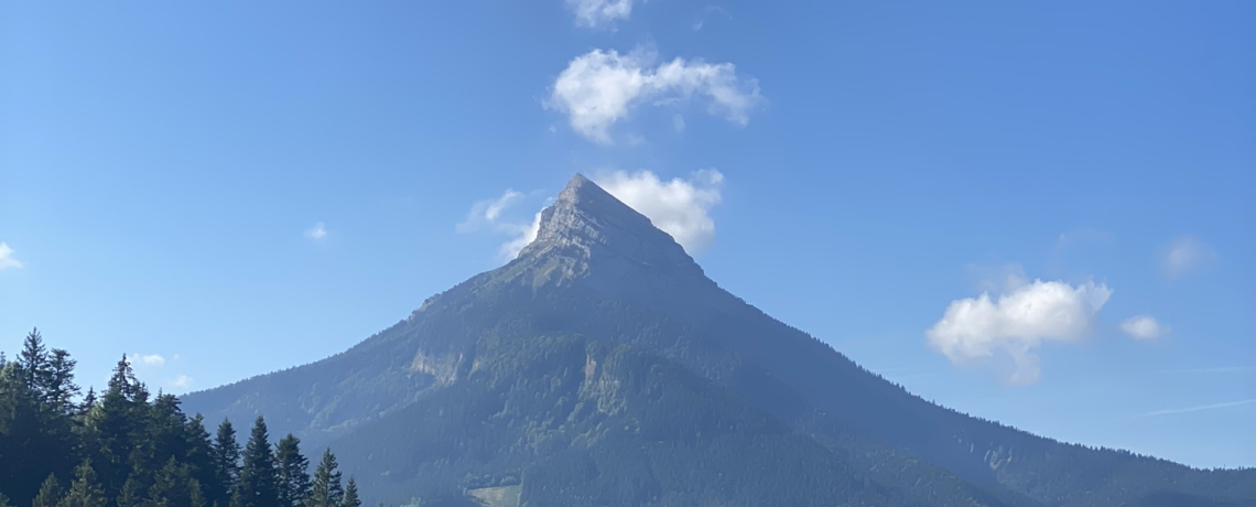 parcours trail, vue Chamechaude