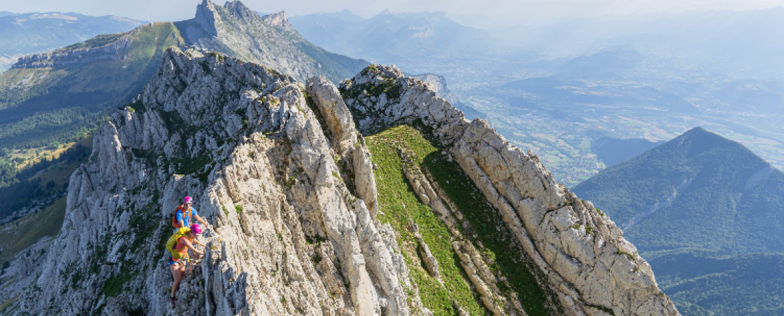 Alpinisme avec le Bureau des Guides de Montagne du Vercors