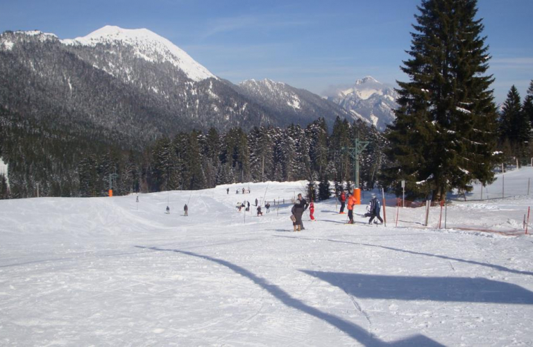 Piste de luge du Col de Porte