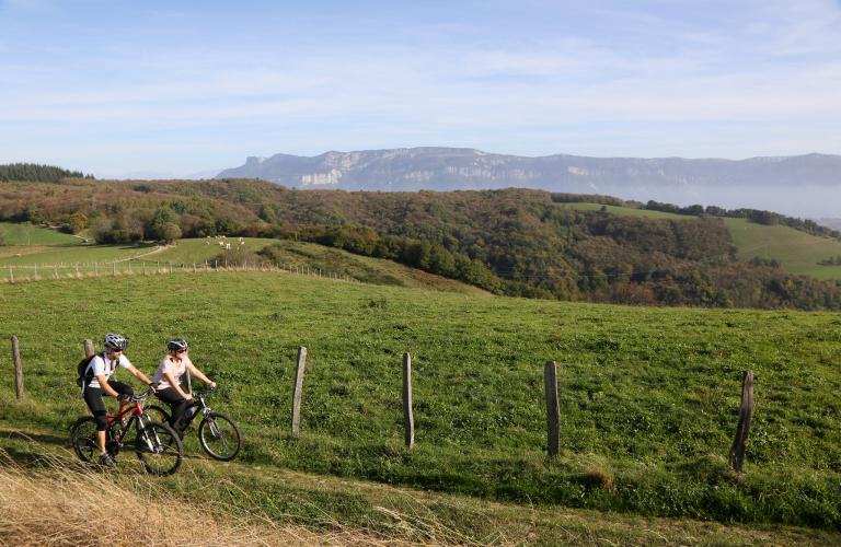 Crêtes et combes de Chambaran - VTT