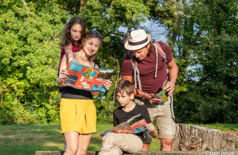 Parcours d&#039;orientation ludique enfant