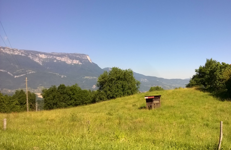 Vue sur le Mont Granier