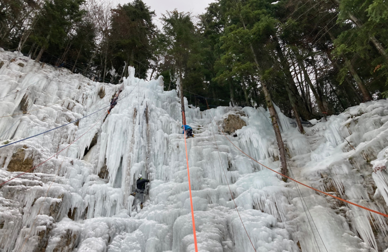 Cascade de glace avec Jehan-Roland Guillot