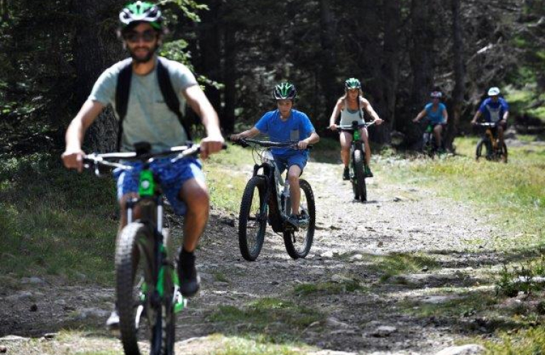 Photo VTT sentier Chamrousse