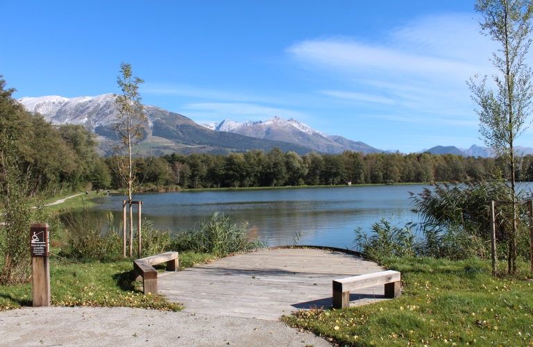 Parcours sensoriel naturel à l&#039;étang de Crey