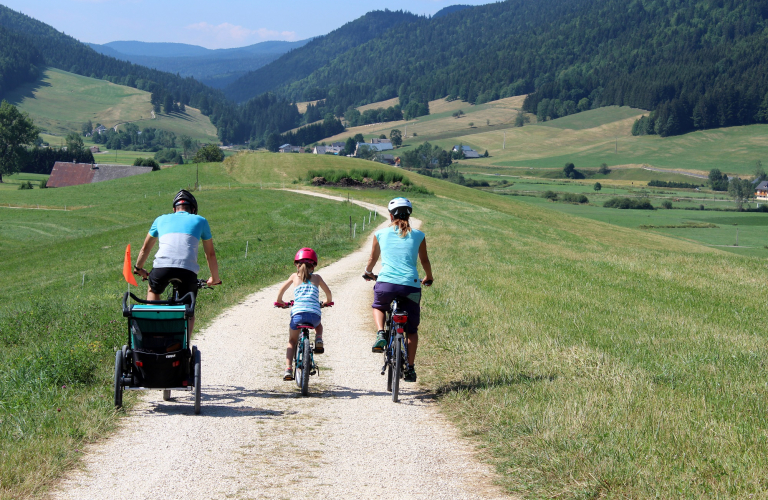 Le Val d&#039;Autrans-Méaudre en Vercors - La Via Vercors au départ d&#039;Autrans