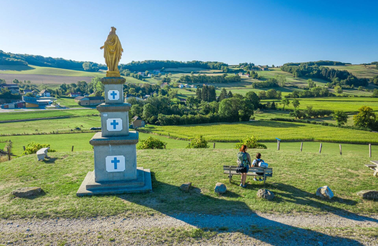 Statue Notre-Dame des Vignes - Valencogne