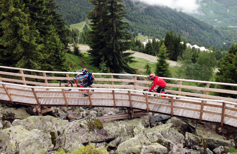 Piste VTT - Les balcons