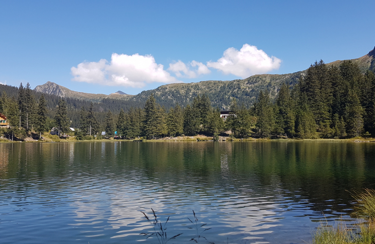 Le lac du Poursollet - Parcours VAE rouge