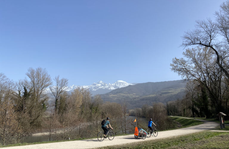 Parcours Mésange par les berges de l&#039;Isère