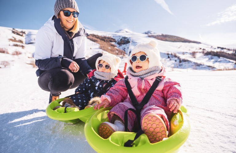 Luge-famille