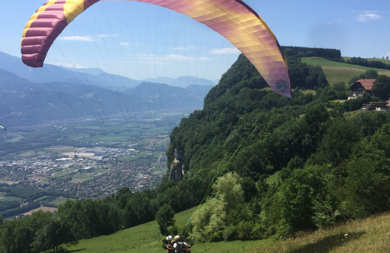 Vol en parapente  Baptême  Stages  - Air-2-ailes