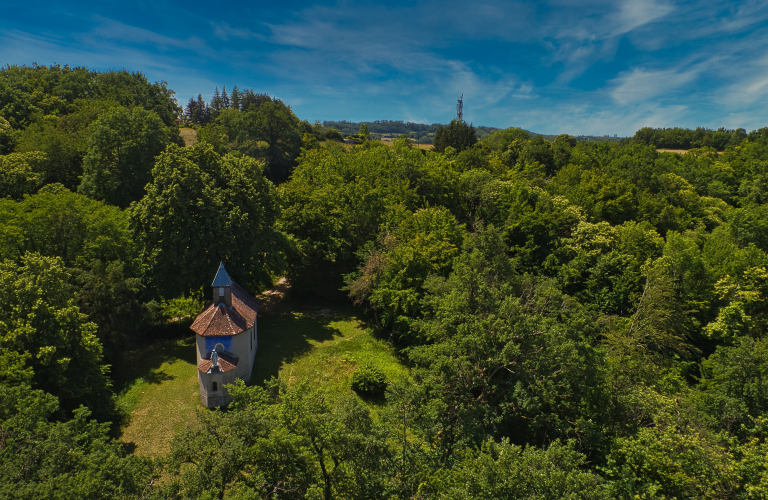 Randonnée pédestre autour de la Chapelle Notre-Dame de la Salette