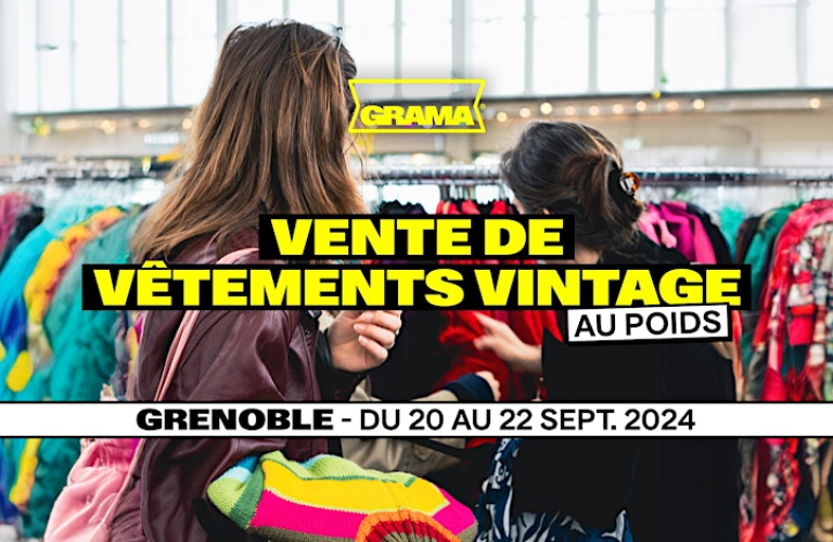 Grama - vente vêtements vintage au kilo