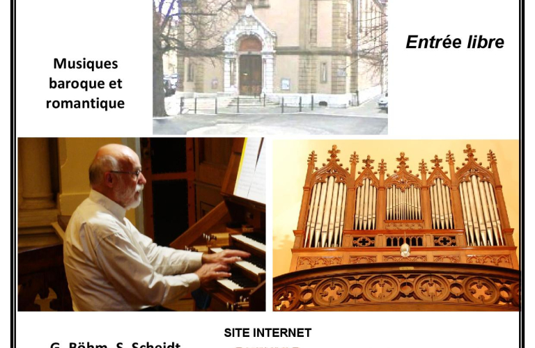 Visite libre et récital d&#039;orgue au temple protestant de Grenoble