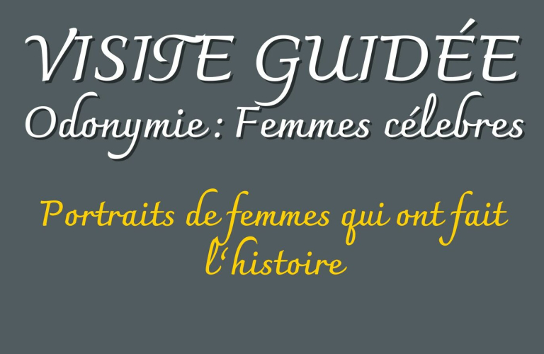 Parcours guidée &quot;Odonymie : Les femmes célèbres dans l’espace public martinérois&quot; par les élèves du club &quot;Histoire mémoire&quot; du collège Henri Wallon