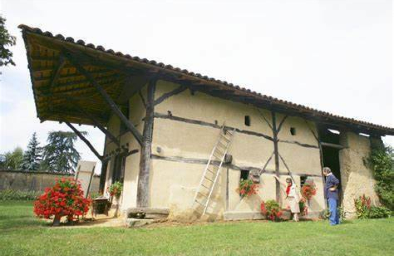 Une maison en torchis et pans de bois