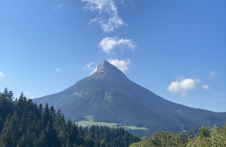 parcours trail, vue Chamechaude