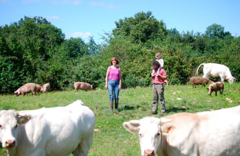 La ferme d&#039;Hugues et Jennifer