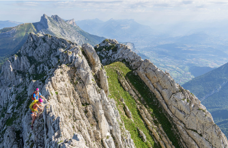 Alpinisme avec le Bureau des Guides de Montagne du Vercors