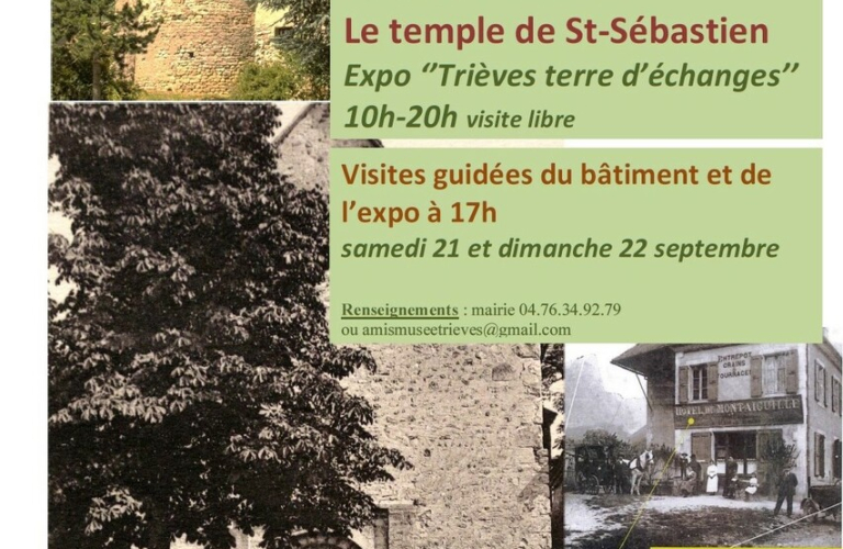 Visite guidée du temple et de l&#039;exposition &#039;&#039;Trièves terre d&#039;échanges&#039;&#039;