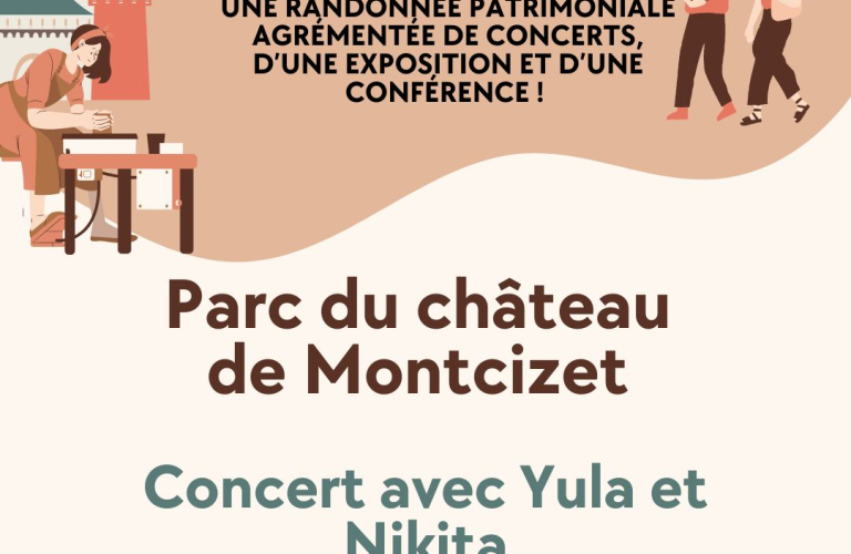 Patrimoine à Montcizet en musique