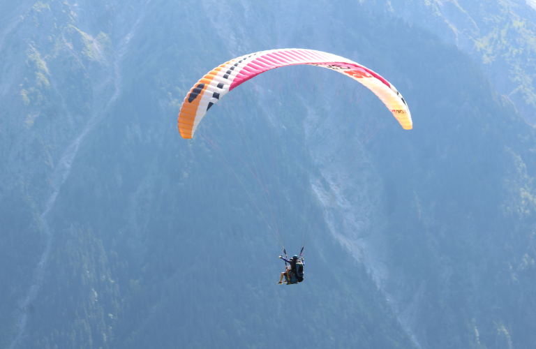 Vol en parapente