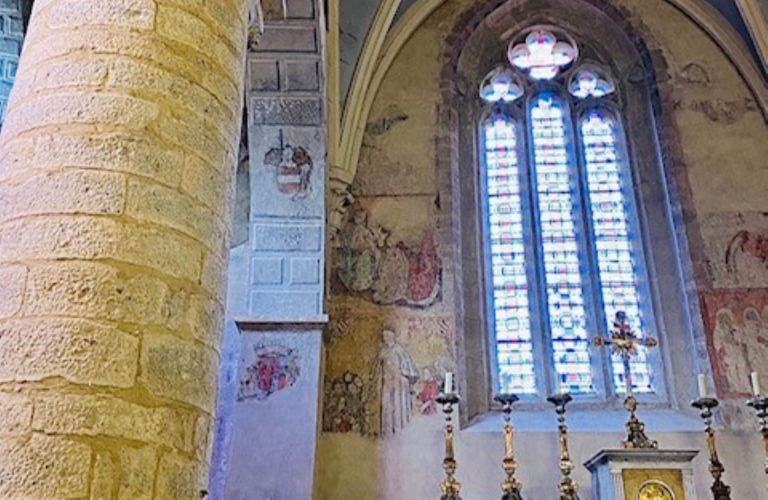 Chur de l'glise mdivale des Augustins de Crmieu - Balcons du Dauphin