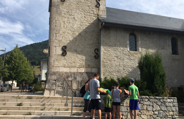 Parcours d&#039;orientation patrimoine enfant