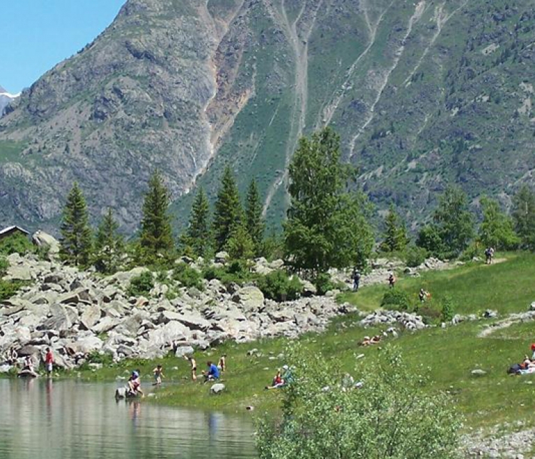 lac du Lauvitel en Oisans