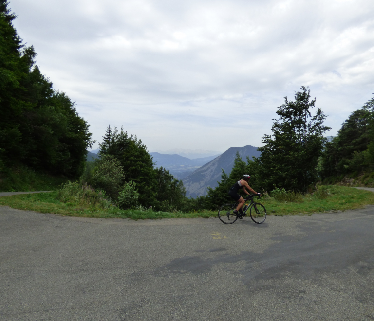 Vlo de route - Col de Parquetout - Matheysine - Alpes Isre