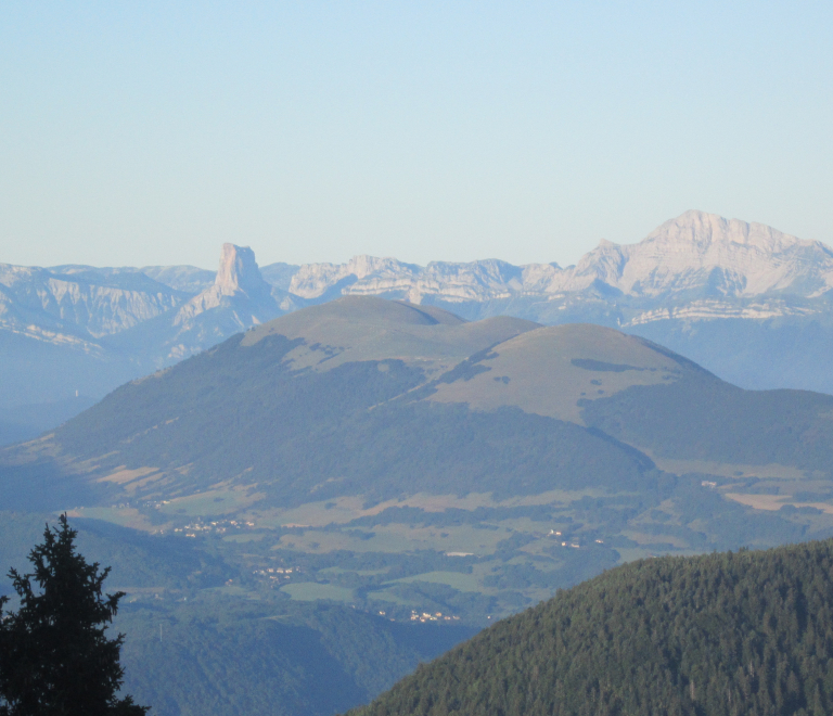 Photo de la vue panoramique depuis la Croix