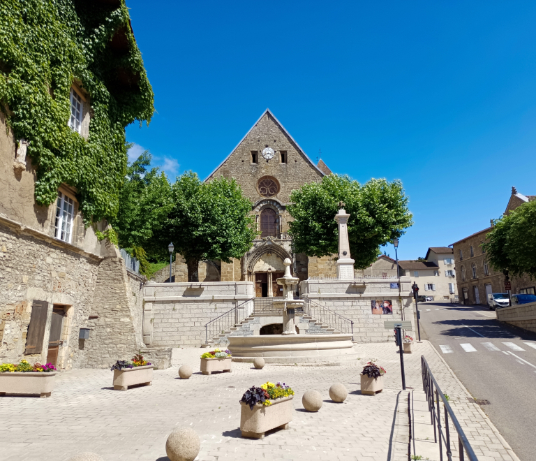 Saint-Chef, cit abbatiale - Balcons du Dauphin - Nord Isre -  moins d'une heure de Lyon