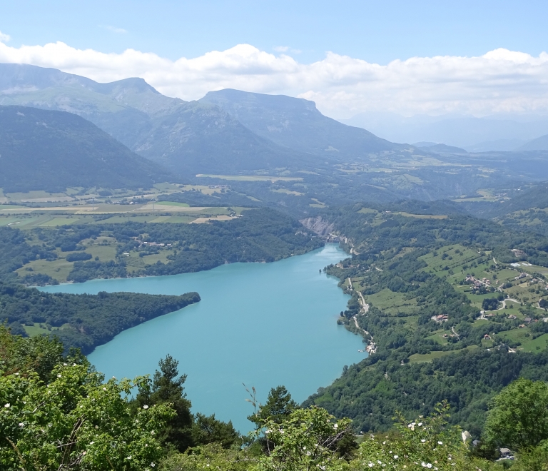 Autour du lac du Sautet, un séjour en canoë et randonnée