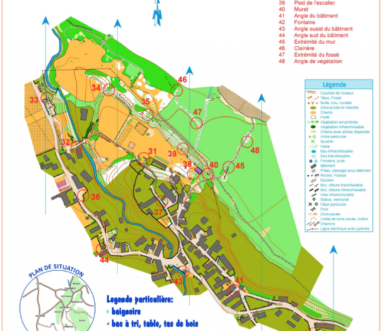 Parcours permanent d&#039;orientation de Tréminis