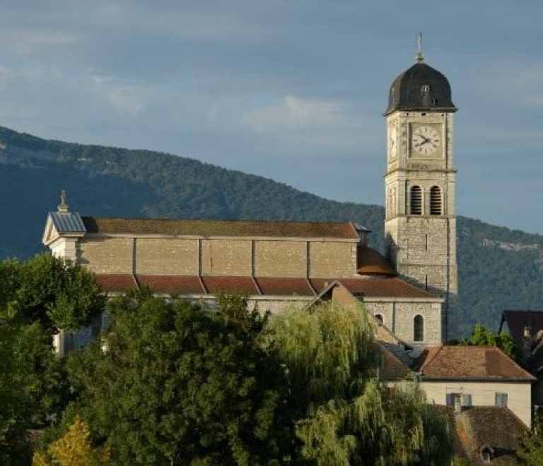 glise de Brangues, village des Balcons du Dauphin