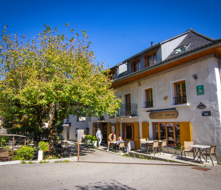 Le restaurant et sa terrasse