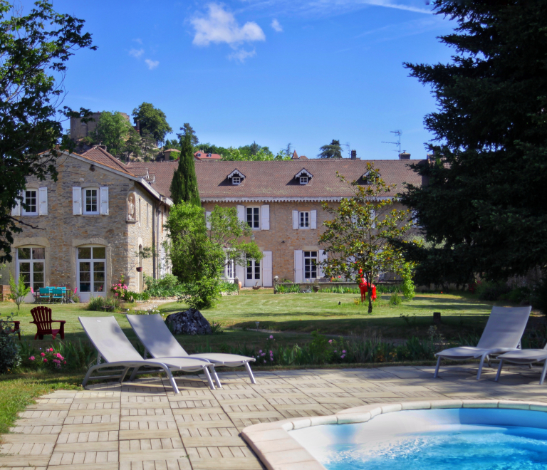 La piscine du Clos Ayana - Chambres d'htes  Crmieu