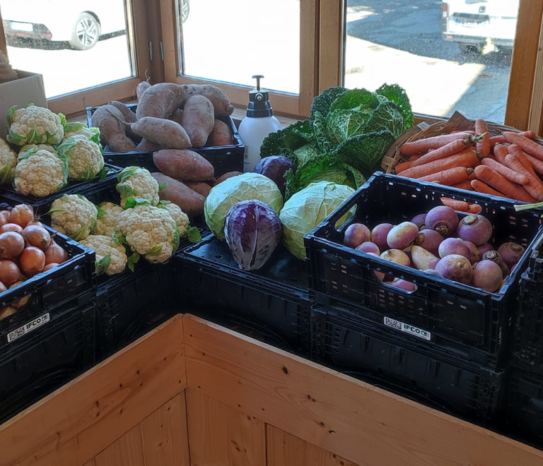 Boutique des Vergers du Bouchage, producteurs des Balcons du Dauphin, Nord Isre