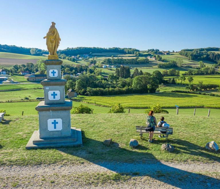 Statue Notre-Dame des Vignes - Valencogne