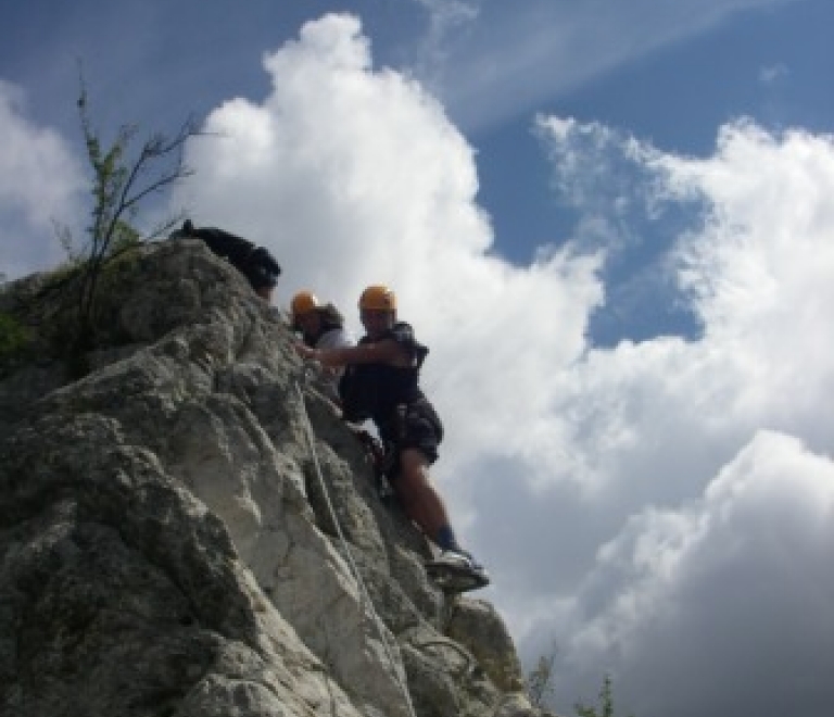 Via ferrata avec les guides du Mont-Aiguille