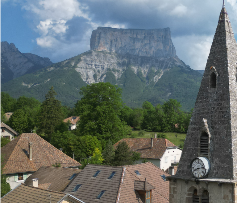 Vue d'en haut du Clocher de Chichilianne