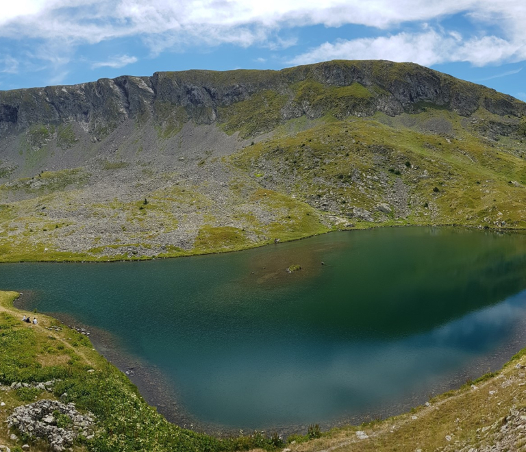 Lac de Brouffier et Pas de la Mine