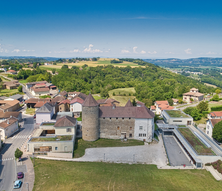 Randonnée pédestre le Château de Demptézieu