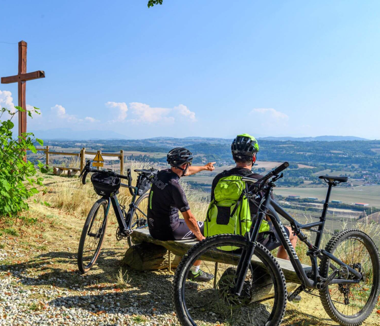 VTT Le bois de Cessieu - vue depuis la chapelle St Joseph