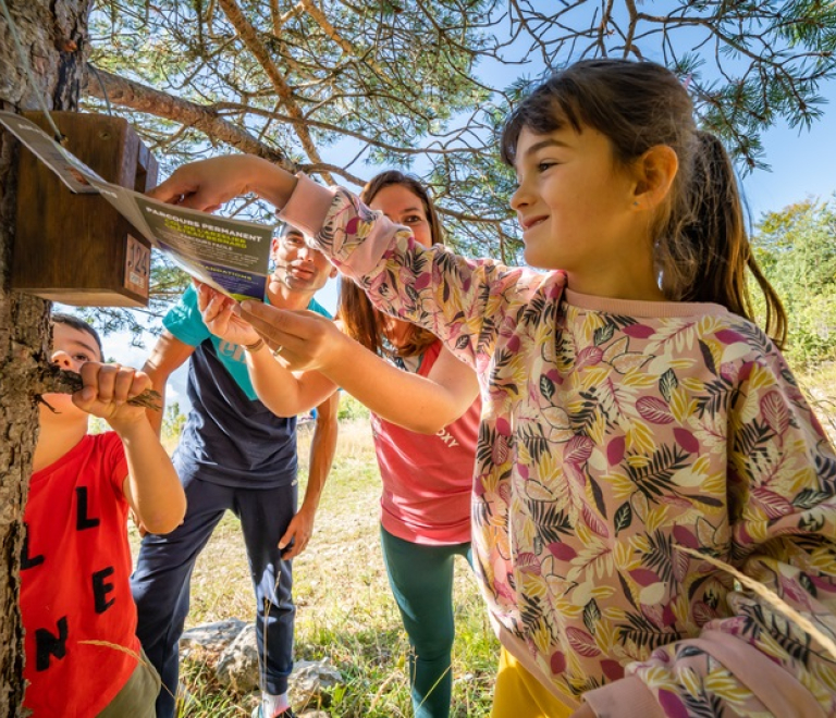 Parcours d&#039;orientation ludique enfant